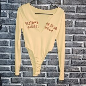 💥BRAND NEW💥 LADIES BODY SUIT "AMERICAS 🇺🇸 SWEETHEART" 💋 SIZE XS
